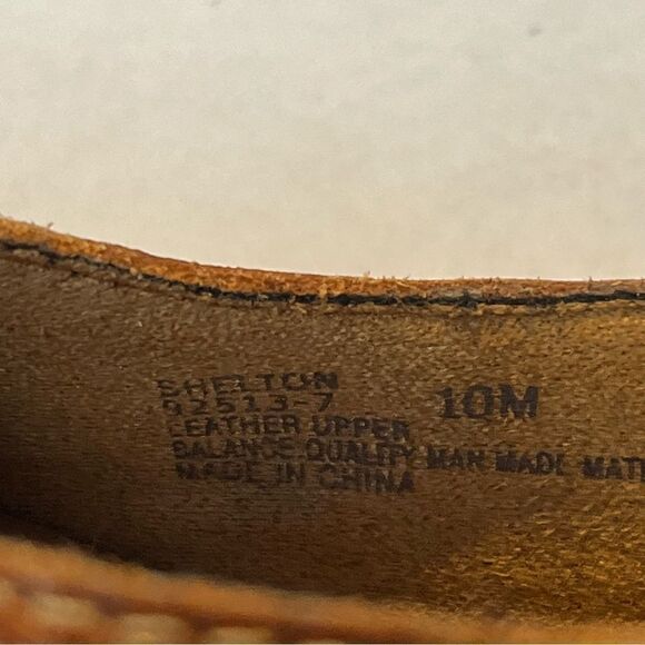 Naturalizer Women's Loafers Shelton Brown Embroidered Leather Size 10M - Picture 8 of 8